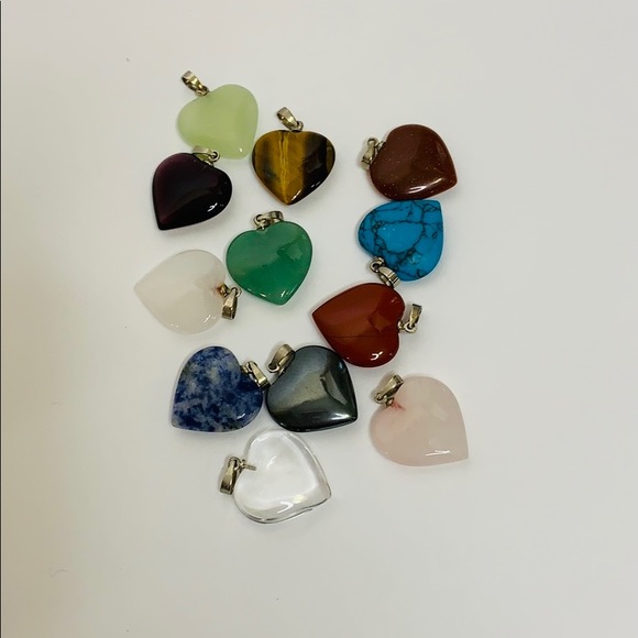 Jewelry - Stone Heart Jewelry Bundle | Amethyst Energy Boho